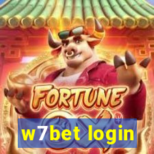 w7bet login